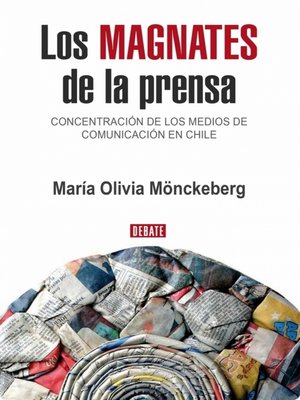 cover image of Los magnates de la prensa